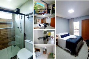 Apê Varanda Gourmet Wi-fi 300mbs Garagem Arcondiconado Cozinha completa Streaming
